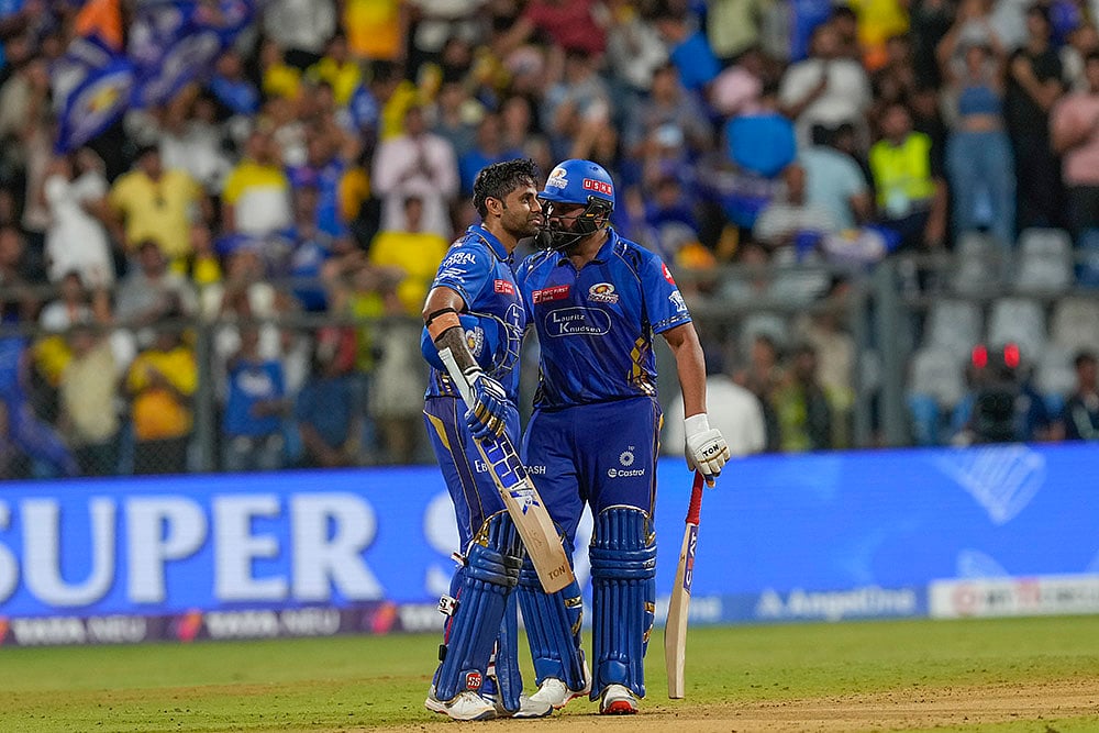 Indian Premier League cricket IPL 2025 MI vs CSK: Suryakumar Yadav 
