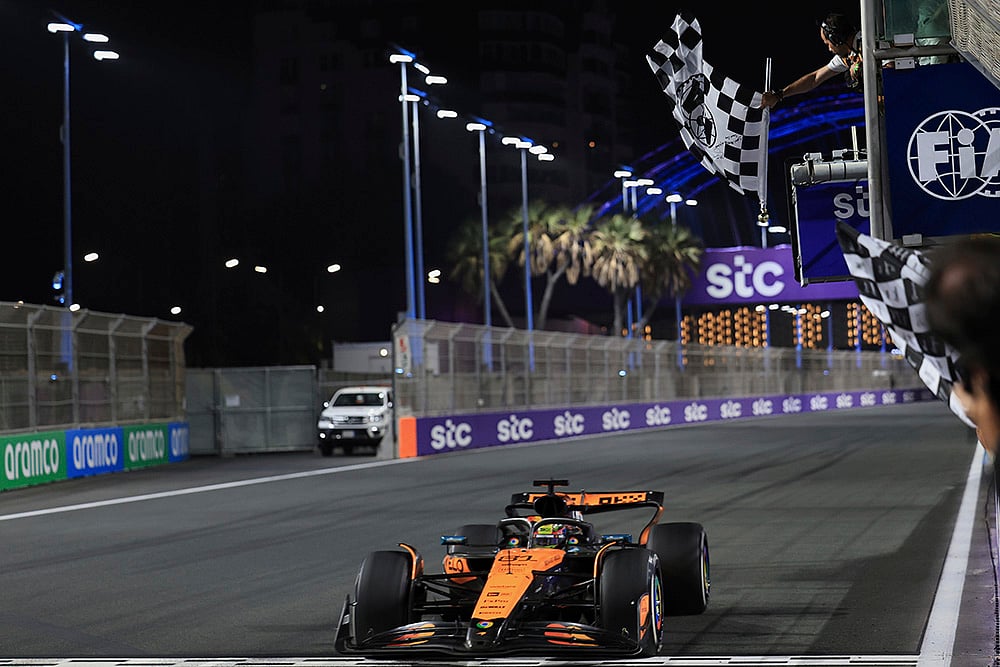 Saudi Arabia Formula One Grand Prix Auto Racing: Oscar Piastri