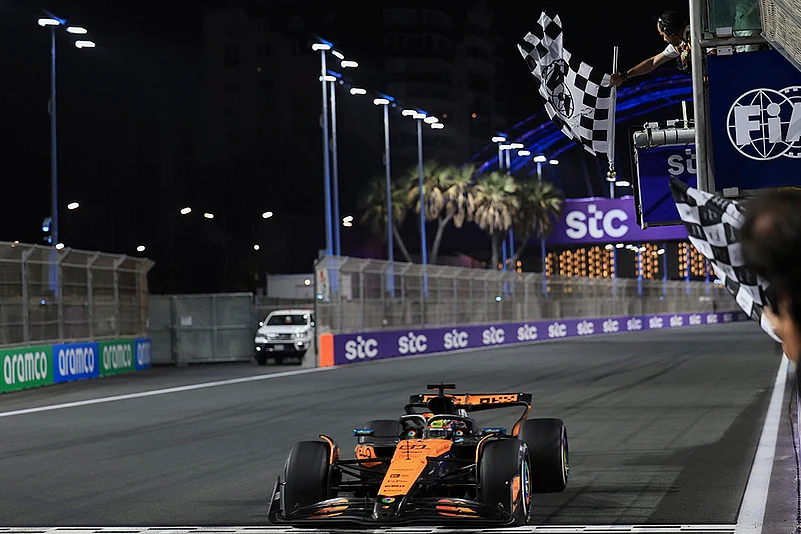 Saudi Arabia Formula One Grand Prix Auto Racing: Oscar Piastri