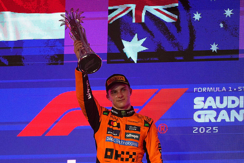 Saudi Arabia F1 GP Auto Racing: Oscar Piastri - | Photo: AP/Altaf Qadri