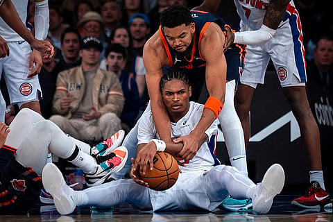 NBA 2024-25: New York Knicks vs Detroit Pistons