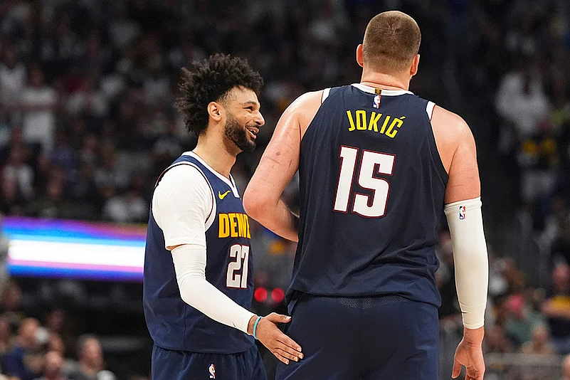 NBA Basketball game 2024-25 Los Angeles Clippers vs Denver Nuggets: Jamal Murray