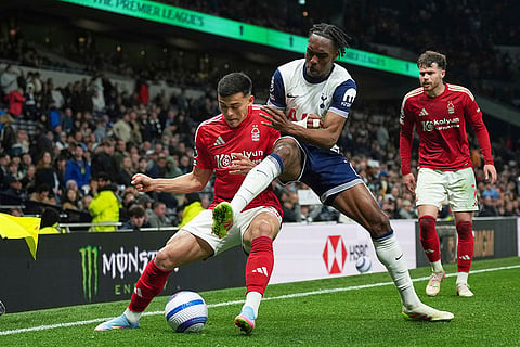 English Premier League: Tottenham Hotspur vs Nottingham Forest
