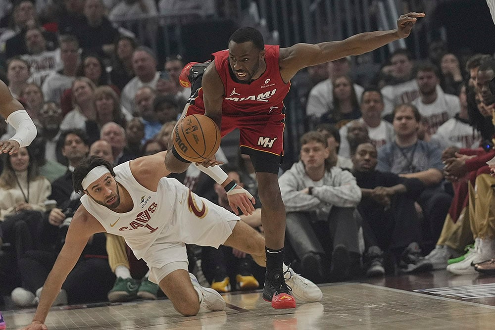 NBA Basketball Miami Heat vs Cleveland Cavaliers: Andrew Wiggins