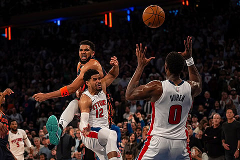 NBA 2024-25: New York Knicks vs Detroit Pistons