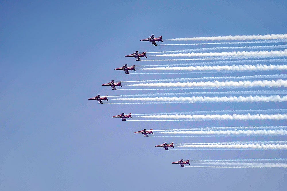 Surya Kiran air show in Ranchi