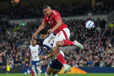 Britain Soccer Premier League: Nottingham Forest vs Tottenham Hotspur