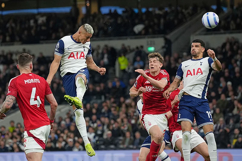 English Premier League Soccer: Nottingham Forest vs Tottenham Hotspur