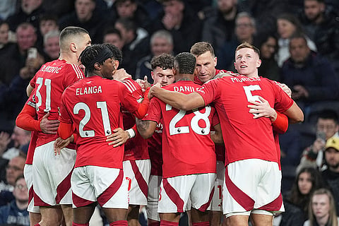 English Premier League Soccer Match: Tottenham Hotspur vs Nottingham Forest
