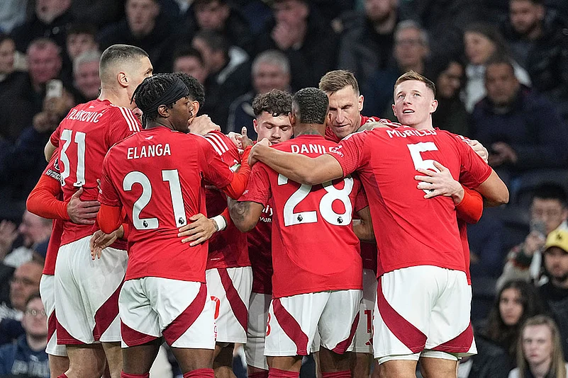 English Premier League Soccer Match: Nottingham Forest vs Tottenham Hotspur