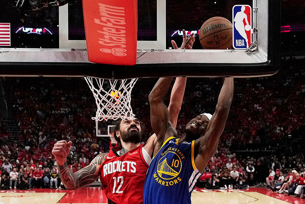 | Photo: AP/Ashley Landis : NBA 2024-25: Golden State Warriors vs Houston Rockets 