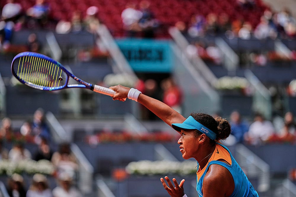 Spain Madrid Open Tennis tournament 2025 Lucia Bronzetti vs Naomi Osaka