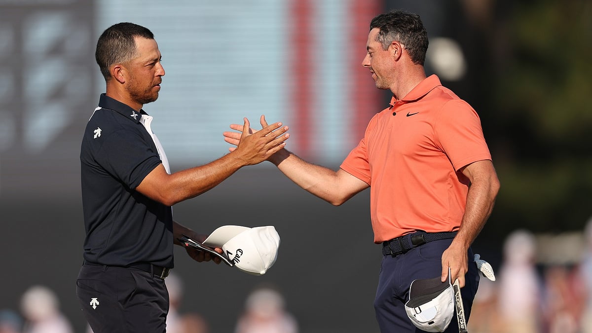 Xander Schauffele and Rory McIlroy - null