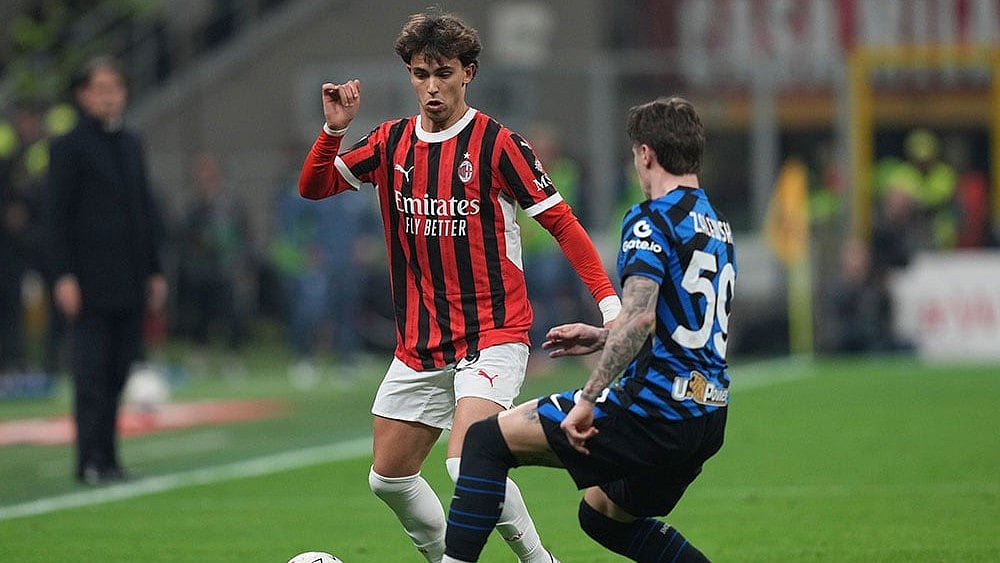 Italian Cup Soccer Match: Inter Milan vs AC Milan