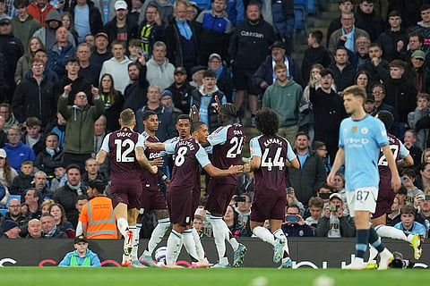 Britain Soccer Premier League: Manchester City vs Aston Villa