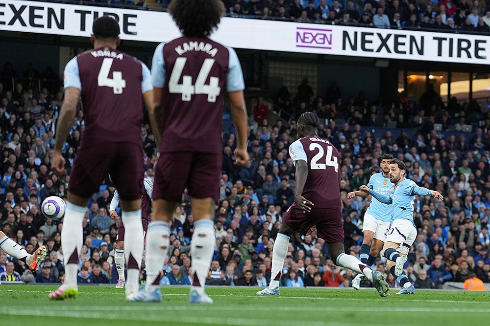 Britain Soccer Premier League: Manchester City vs Aston Villa