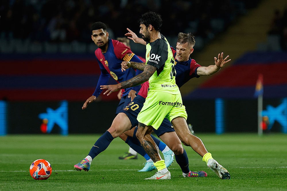 Spain Soccer La Liga: Barcelona vs Mallorca