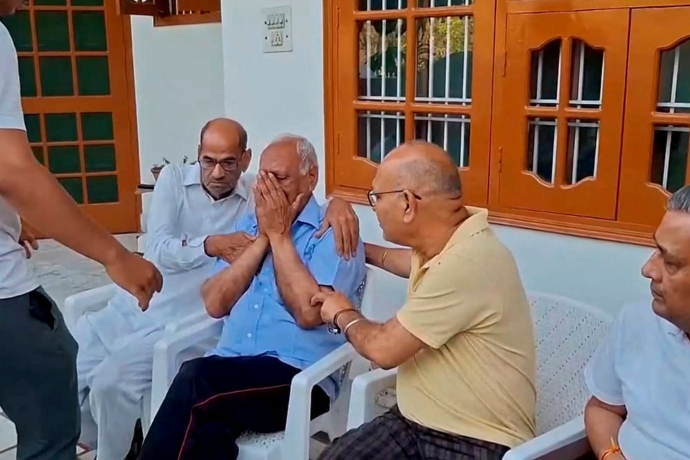Pahalgam terrorist attack victims family