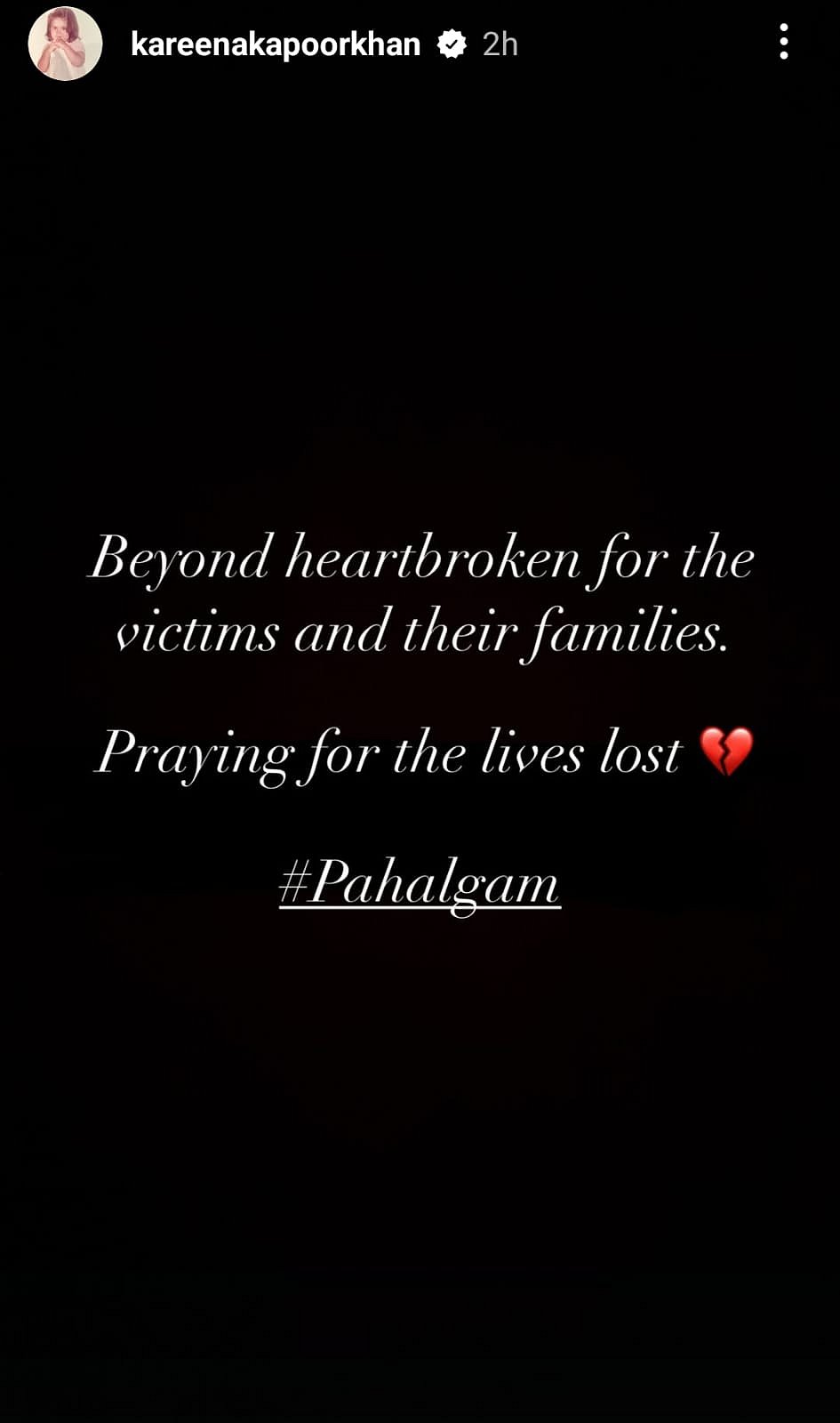 Kareena Kapoor on Pahalgam terror attack
