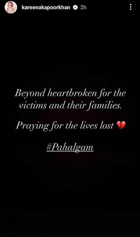 Kareena Kapoor on Pahalgam terror attack