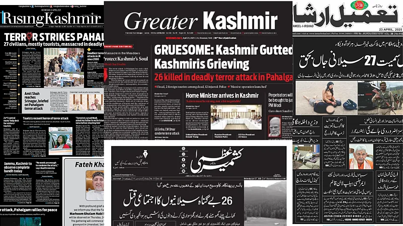 Kashmir newspapers