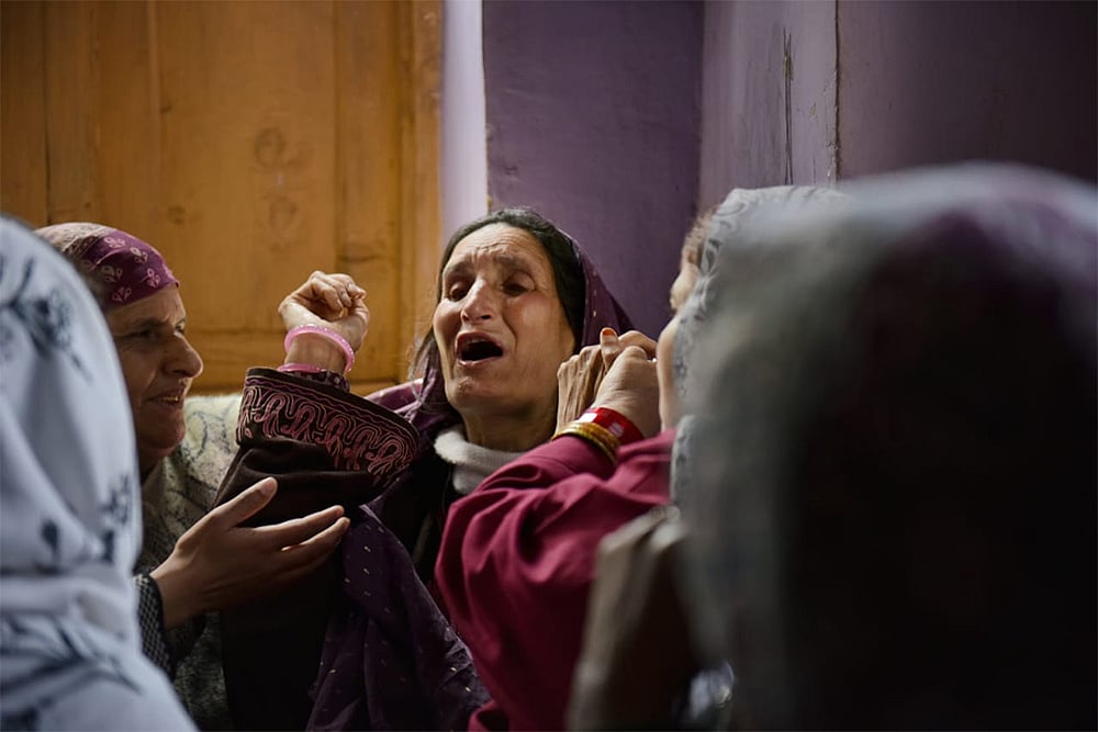 Mother of Syed Adil Hussain Shah