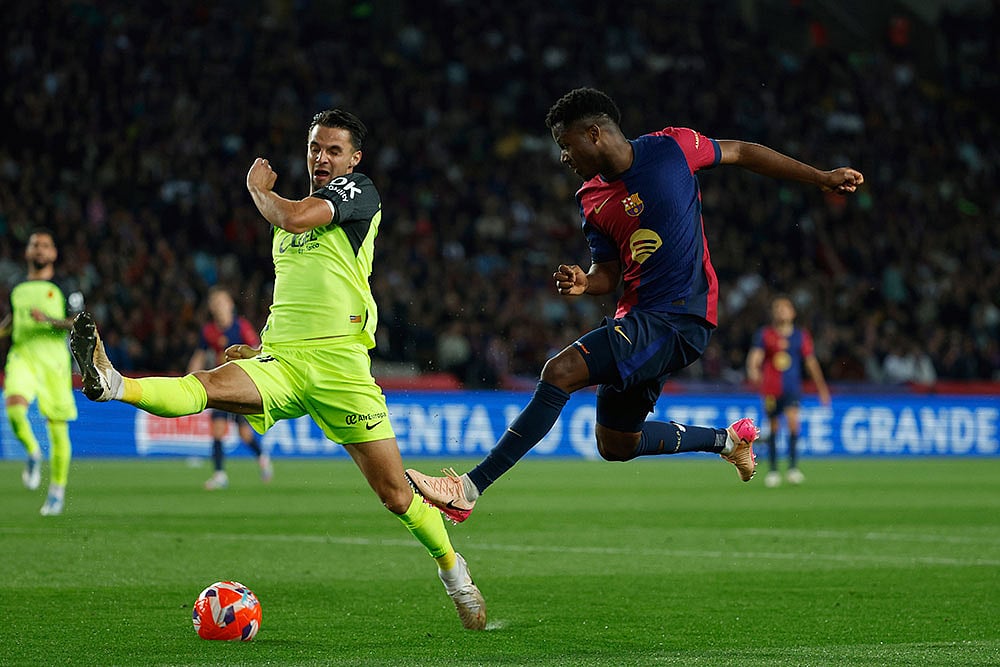 Spain Soccer La Liga: Mallorca vs Barcelona