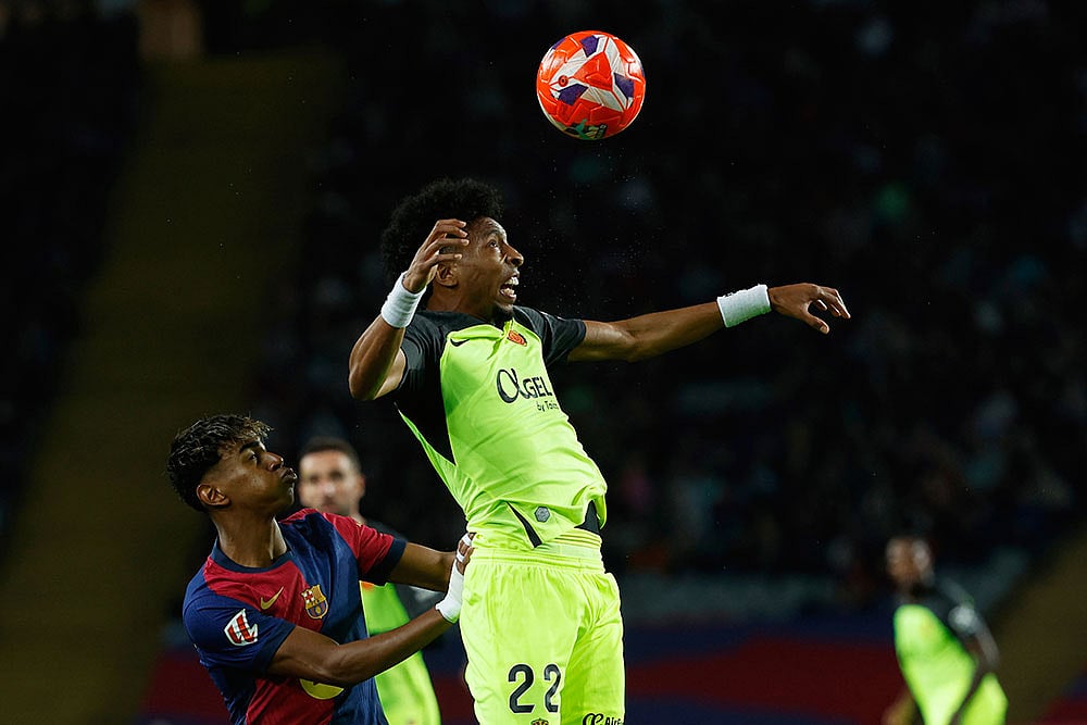 Spanish La Liga Soccer Match: Mallorca vs Barcelona