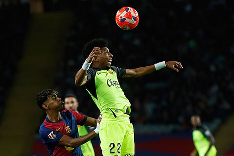 Spanish La Liga Soccer Match: Barcelona vs Mallorca