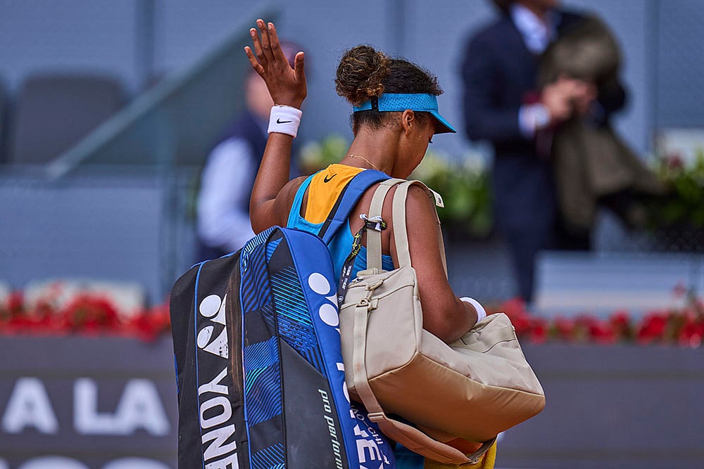 Spain Madrid Open Tennis tournament 2025 Lucia Bronzetti vs Naomi Osaka