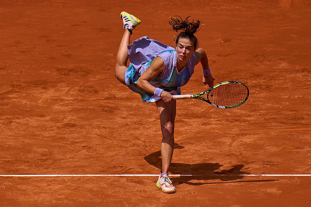 Spain Madrid Open Tennis tournament 2025 Lucia Bronzetti vs Naomi Osaka