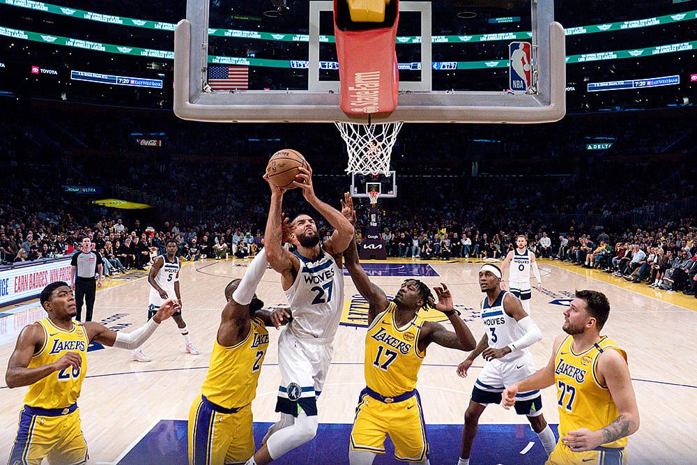 Basketball: Los Angeles Lakers vs Minnesota Timberwolves