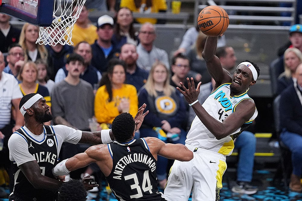 NBA Basketball: Indiana Pacers vs Milwaukee Bucks