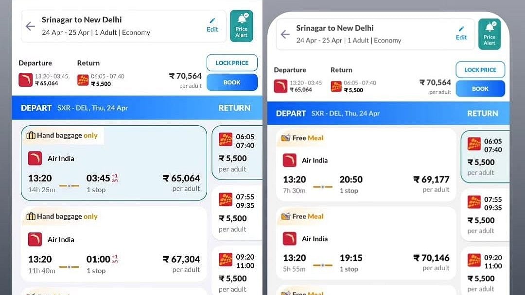 airfares