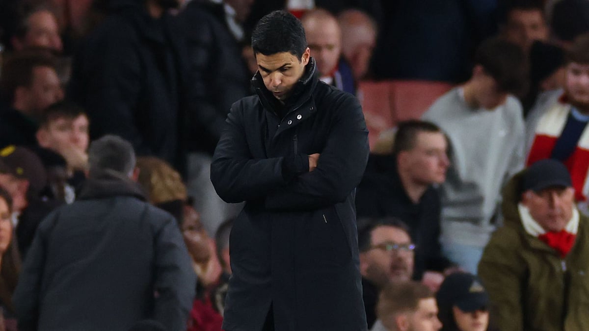 Arteta saw Arsenal let two leads slip against Palace - null