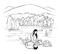 From The People Of India | Pahalgam Illustration by Saahil for Outlook India