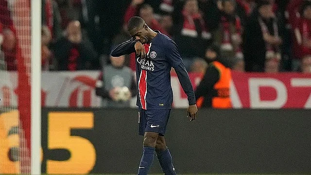 Ousmane Dembele Bayern Munich vs PSG UEFA Champions League 2024-25 Allianz Arena AP File Photo