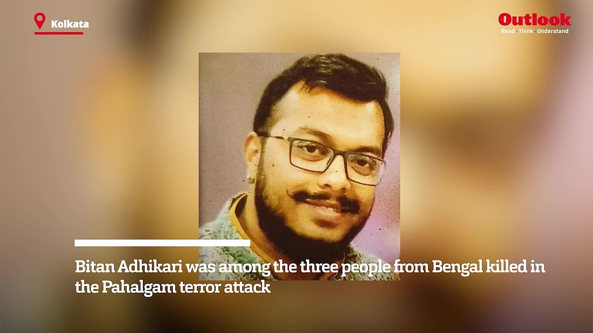 WATCH | Bengal IT Professional Bitan Adhikari Among 26 Killed in Pahalgam Terror Attack