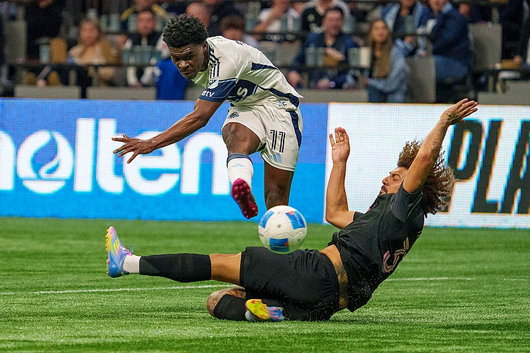 CONCACAF Champions Cup semifinal: Vancouver Whitecaps vs Inter Miami - | Photo: Christopher Morris/The Canadian Press via AP