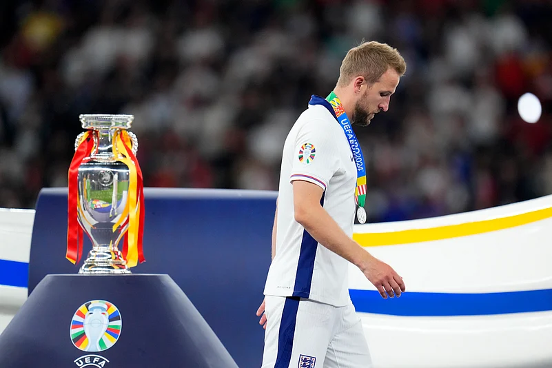 Harry Kane England vs Spain UEFA Euro 2024 final Berlin AP File Photo