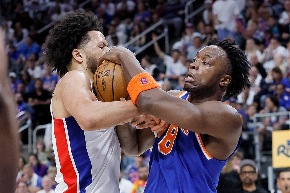 NBA Basketball New York Knicks vs Detroit Pistons: Cade Cunningham