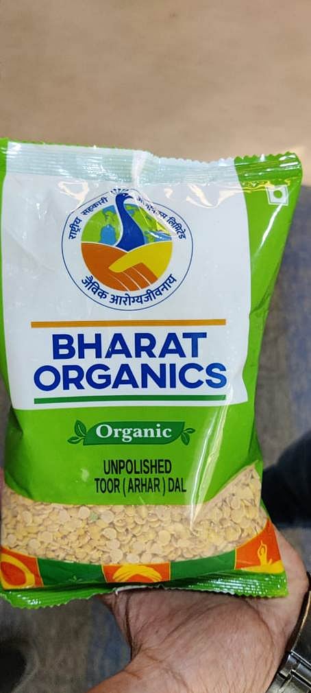 Bharat Organics Unpolished Toor Dal