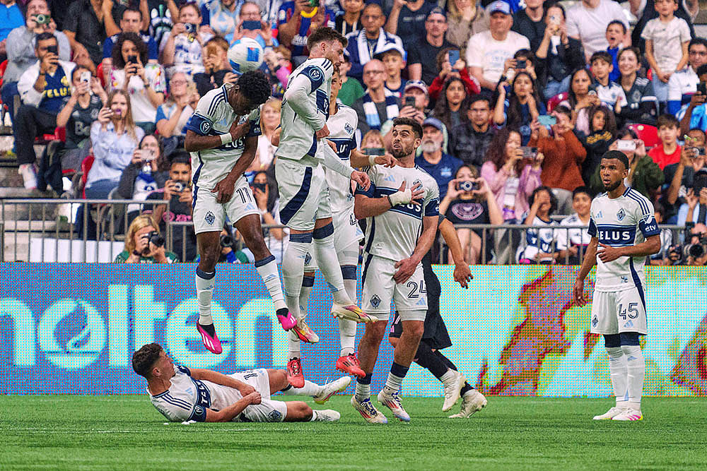 CONCACAF Champions Cup Soccer semifinal Vancouver Whitecaps vs Inter Miami: Emmanuel Sabbi