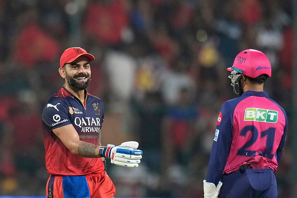 Indian Premier League cricket IPL 2025 RCB vs RR: Virat Kohli 