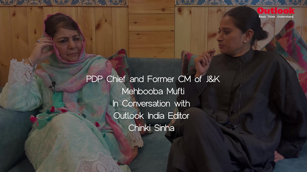 In an Interview with Outlook's Editor Chinki Sinha, Mehbooba Mufti Calls for Policy Change after Pahalgam Terror Attack