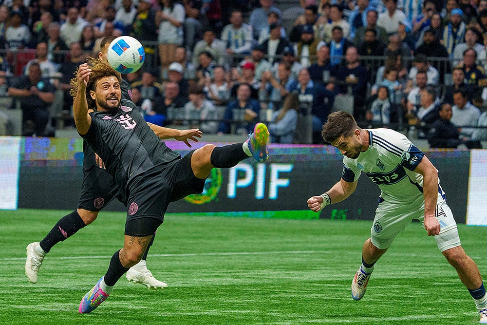 CONCACAF Champions Cup Soccer semifinal Vancouver Whitecaps vs Inter Miami: Maximiliano Falcon