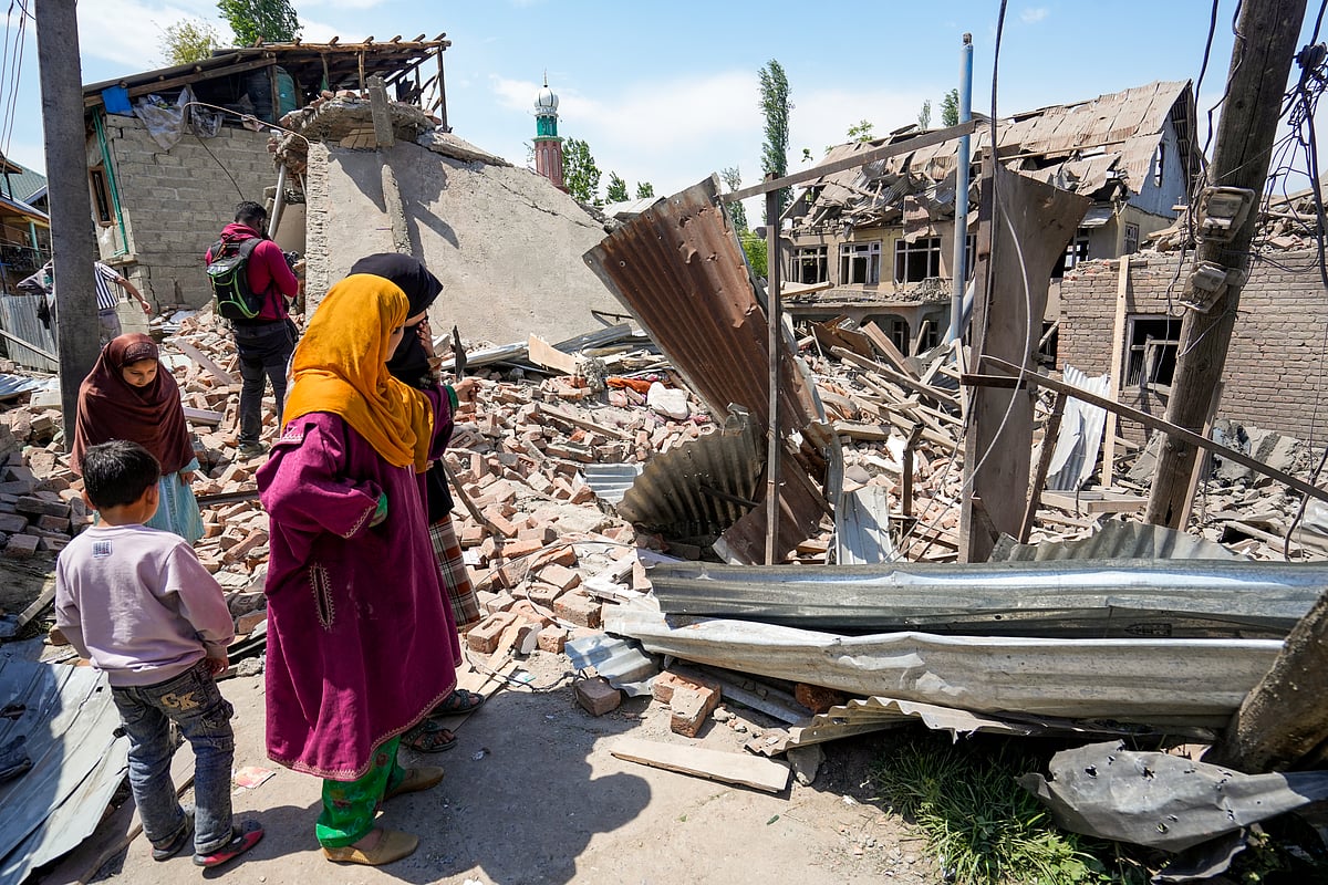 PTI : Pahalgam terror attack suspect's house destroyed