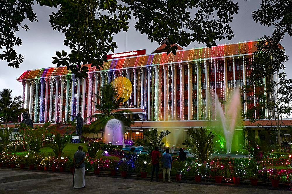 Preps for Assembly Day celebration in Kerala