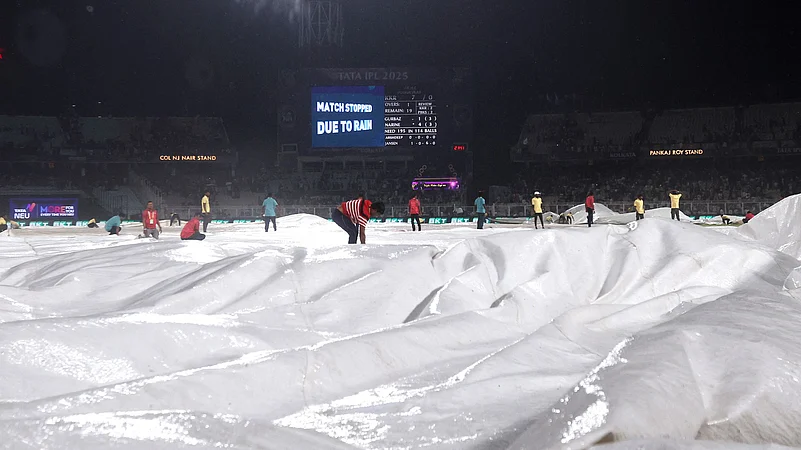 Saturdays IPL match was called off due to rain