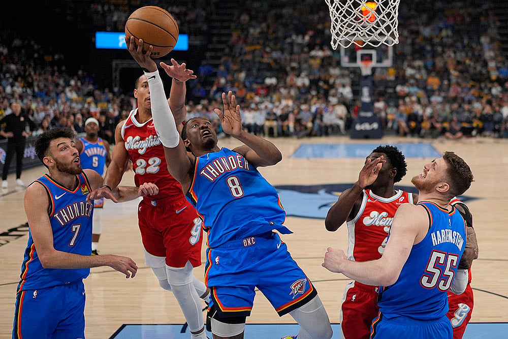 NBA Basketball: Oklahoma City Thunder vs Memphis Grizzlies